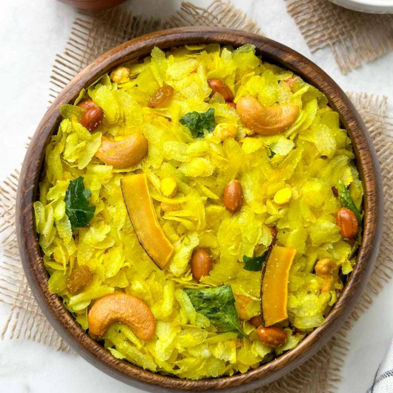 Roasted Poha mixture - Purefare